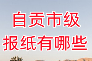 自貢市級(jí)報(bào)紙有哪些