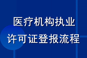 醫(yī)療機(jī)構(gòu)執(zhí)業(yè)許可證登報(bào)流程