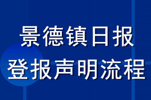 景德鎮(zhèn)日報登報聲明流程